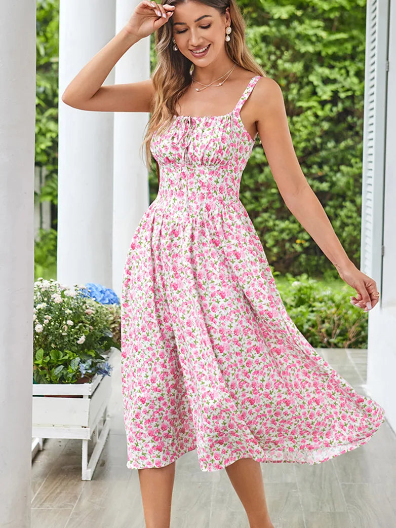 Comfortable and cozy summer dress with useful pockets