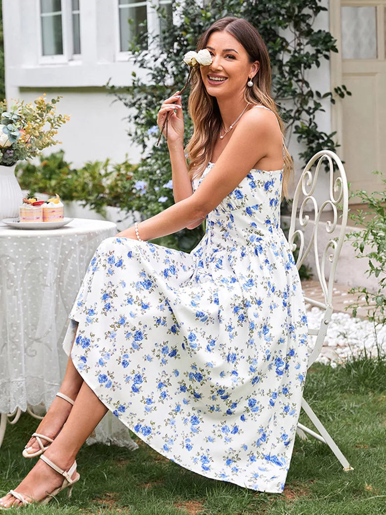 Comfortable and cozy summer dress with useful pockets