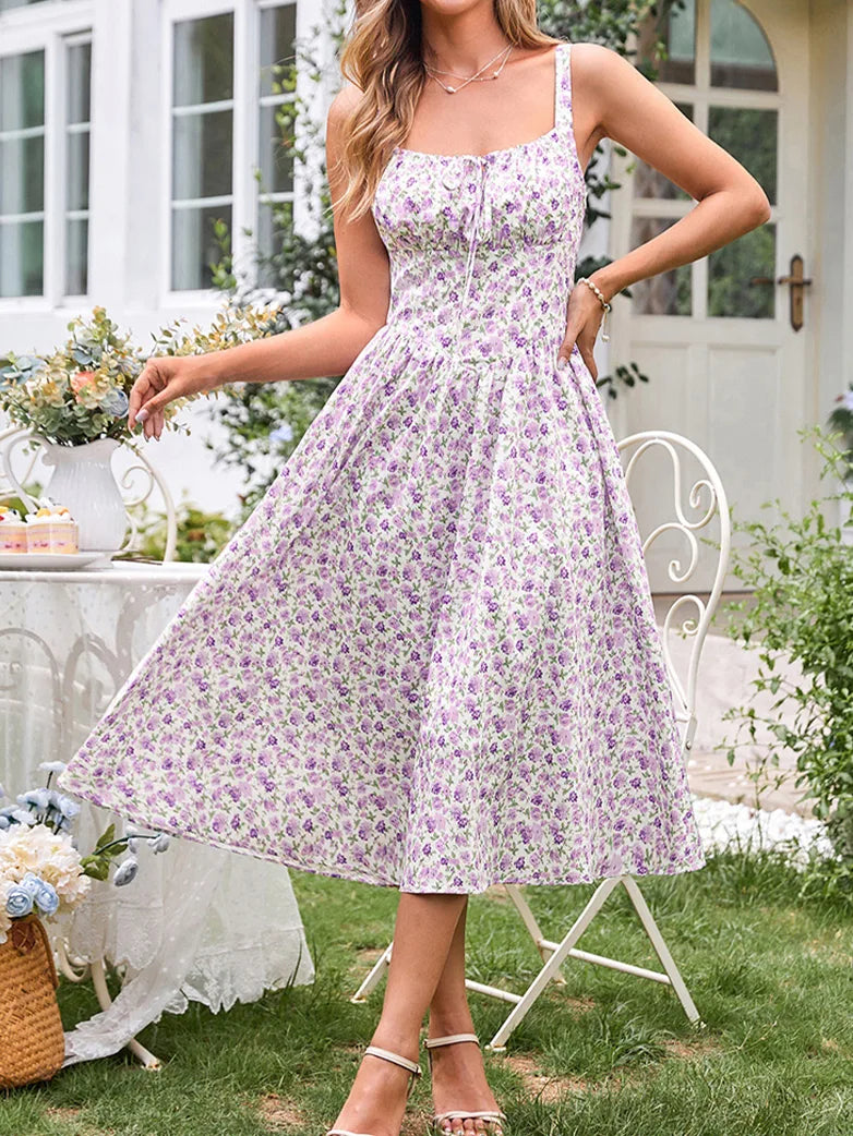 Comfortable and cozy summer dress with useful pockets