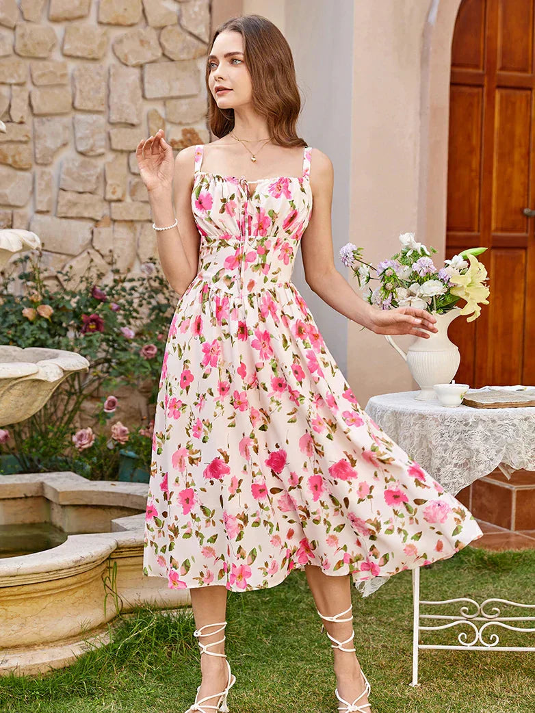 Comfortable and cozy summer dress with useful pockets