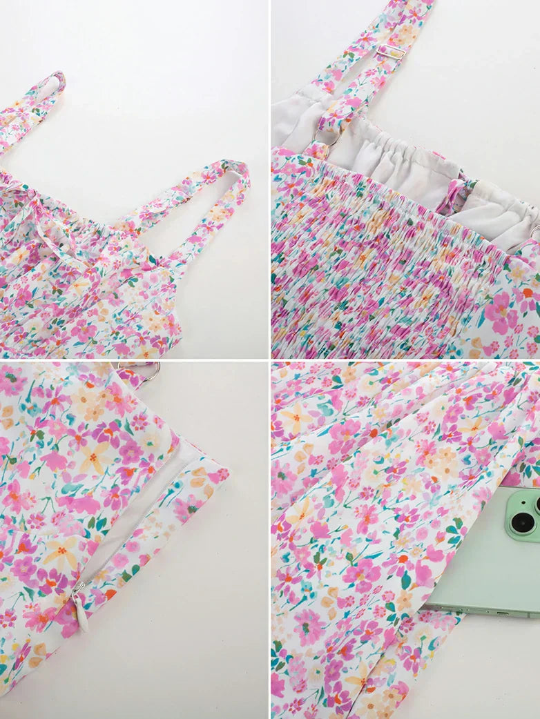 Comfortable and cozy summer dress with useful pockets