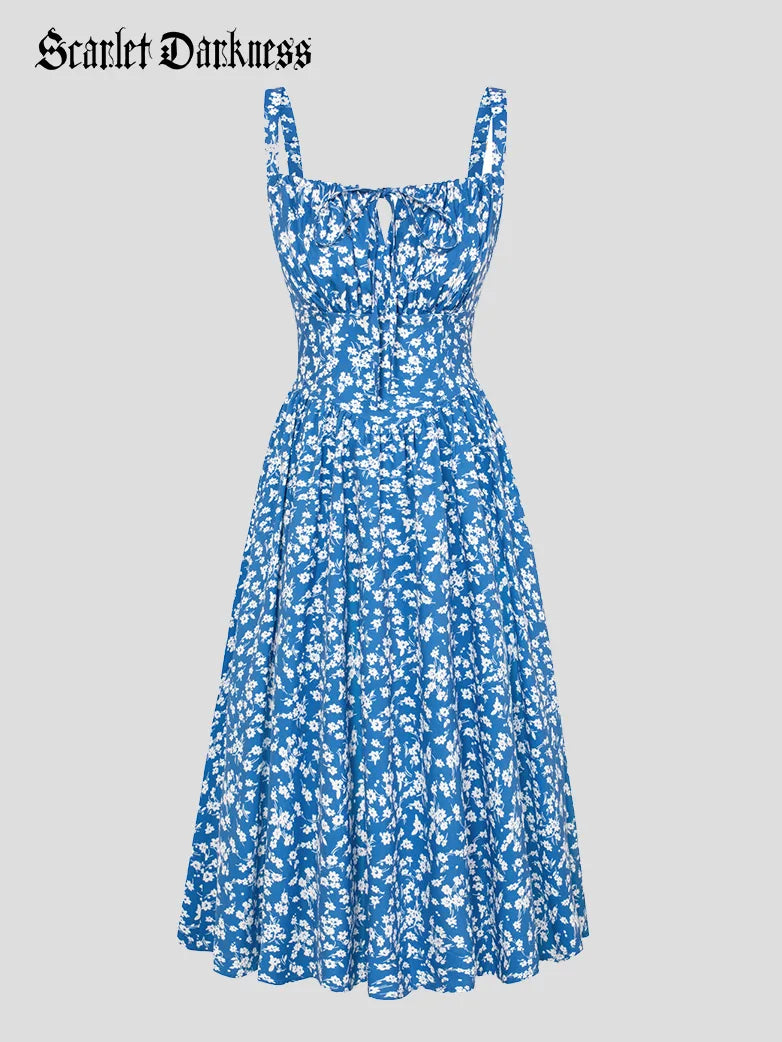 Comfortable and cozy summer dress with useful pockets