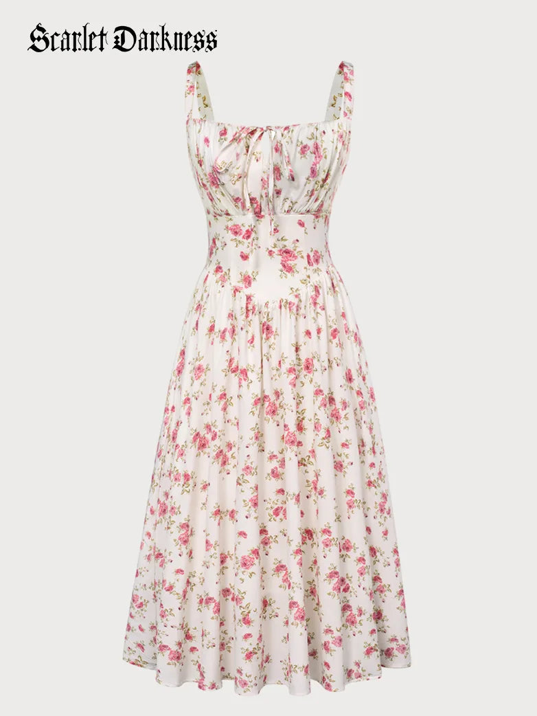 Comfortable and cozy summer dress with useful pockets
