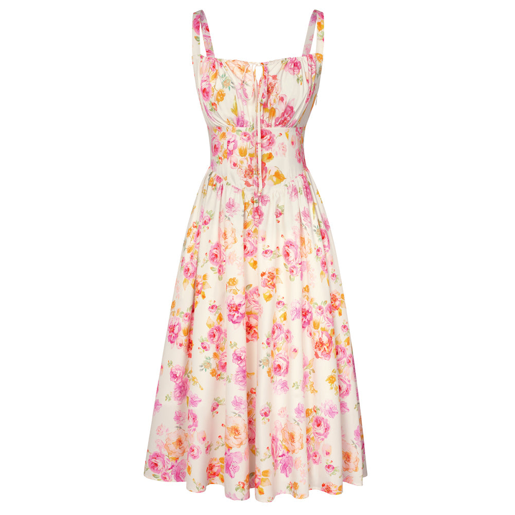 Comfortable and cozy summer dress with useful pockets