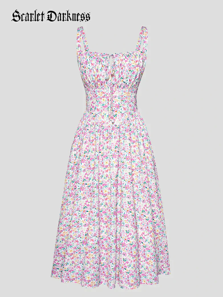 Comfortable and cozy summer dress with useful pockets