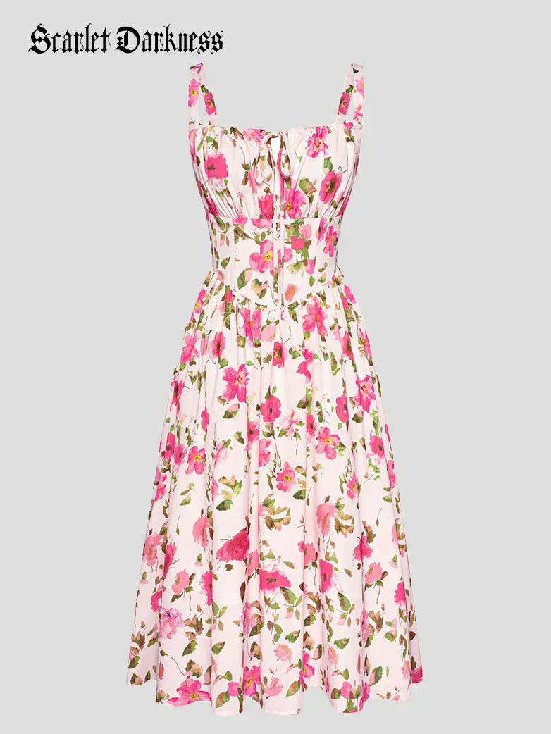 Comfortable and cozy summer dress with useful pockets