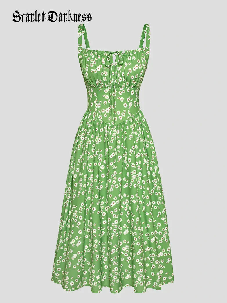 Comfortable and cozy summer dress with useful pockets