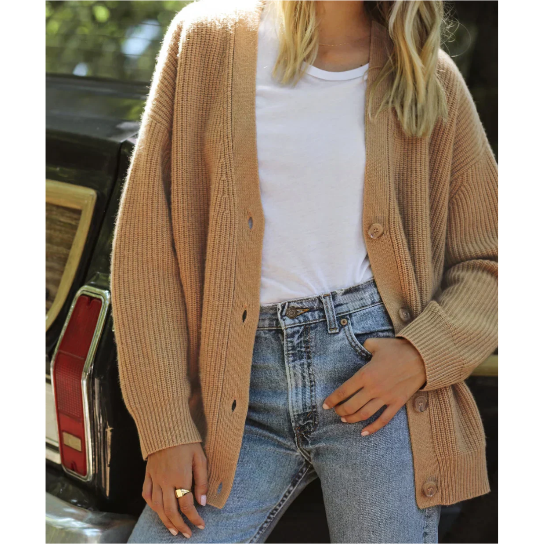 Arasi Dannen Long and Soft Cardigan - The Perfect Choice for Pleasant Days and Cozy Warmth