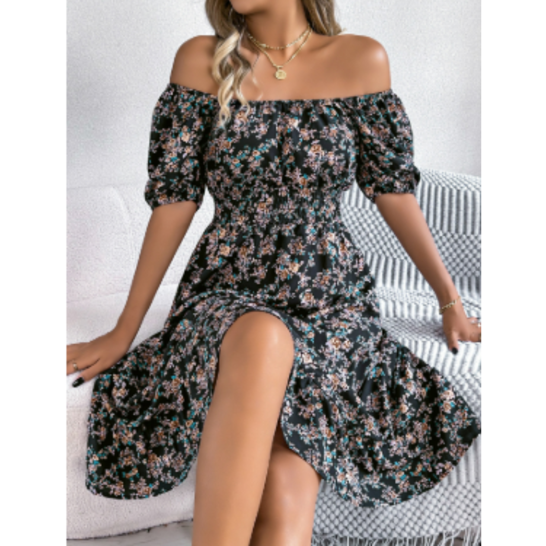 DrianaRa | Elegant and breezy summer dress with floral pattern for women – Add style and a refreshing feel to your summer party