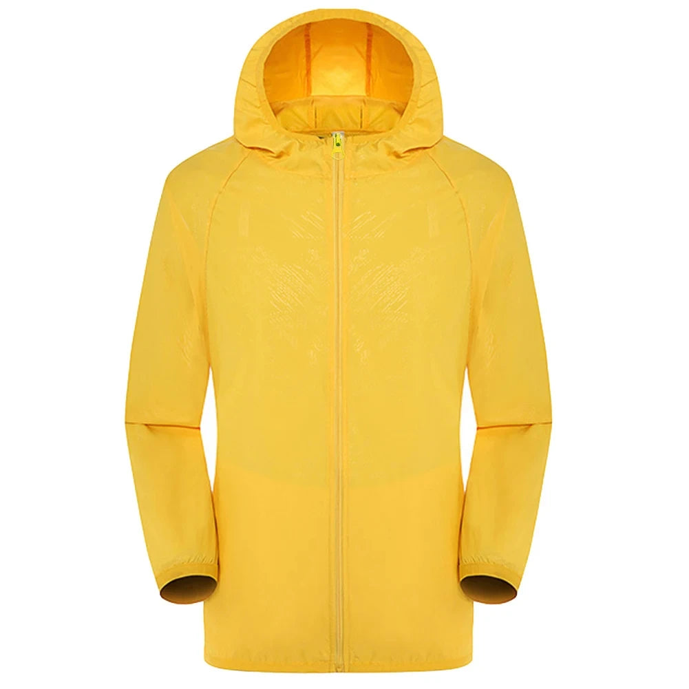 Nadeen - Trendy Unisex Trench Coat with Elegant Hood for Perfect All-Weather Suitability