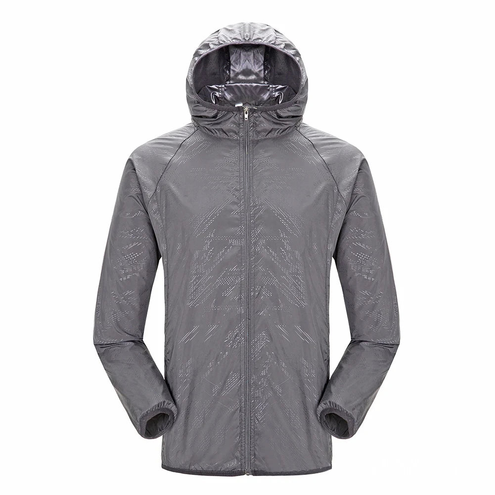 Nadeen - Trendy Unisex Trench Coat with Elegant Hood for Perfect All-Weather Suitability