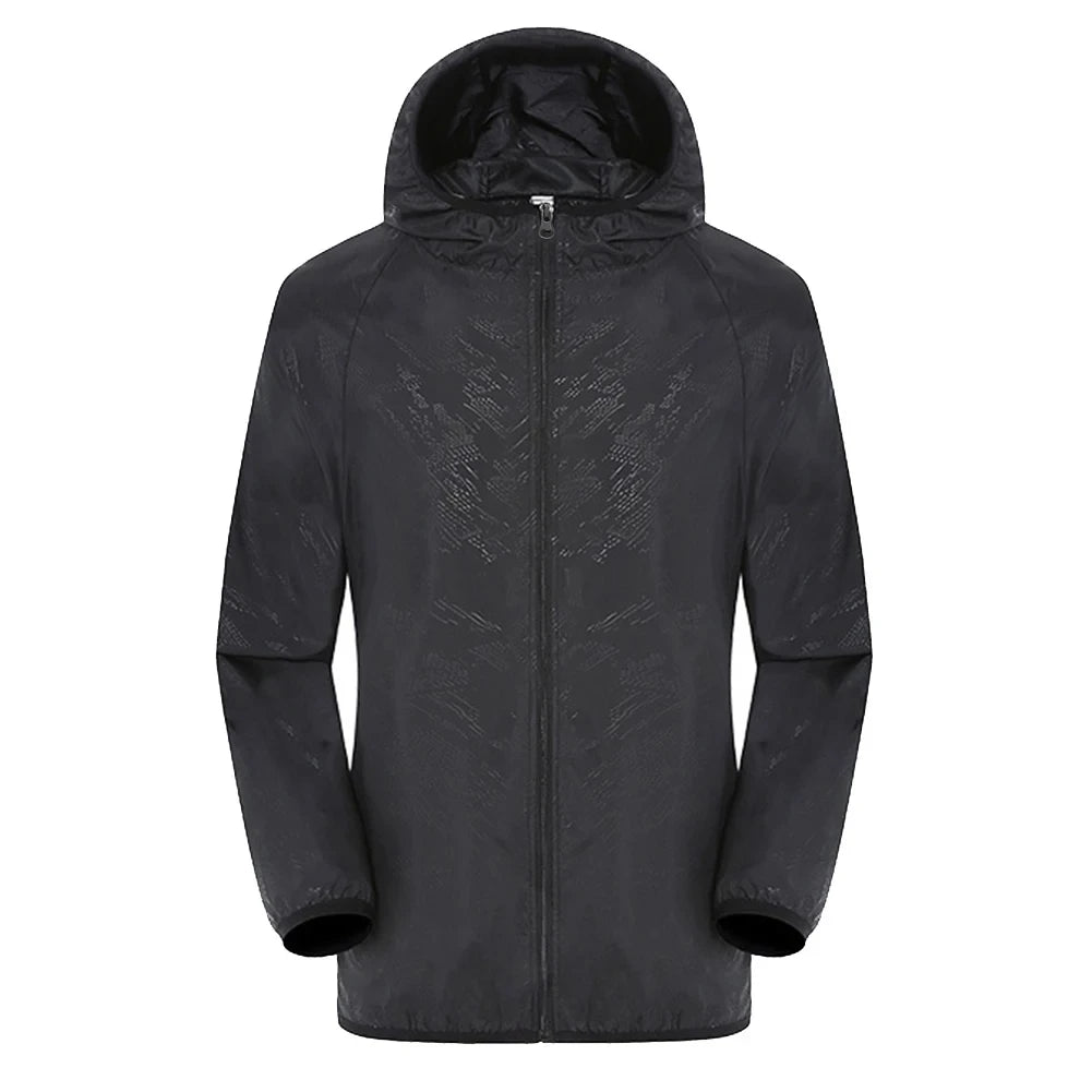 Nadeen - Trendy Unisex Trench Coat with Elegant Hood for Perfect All-Weather Suitability