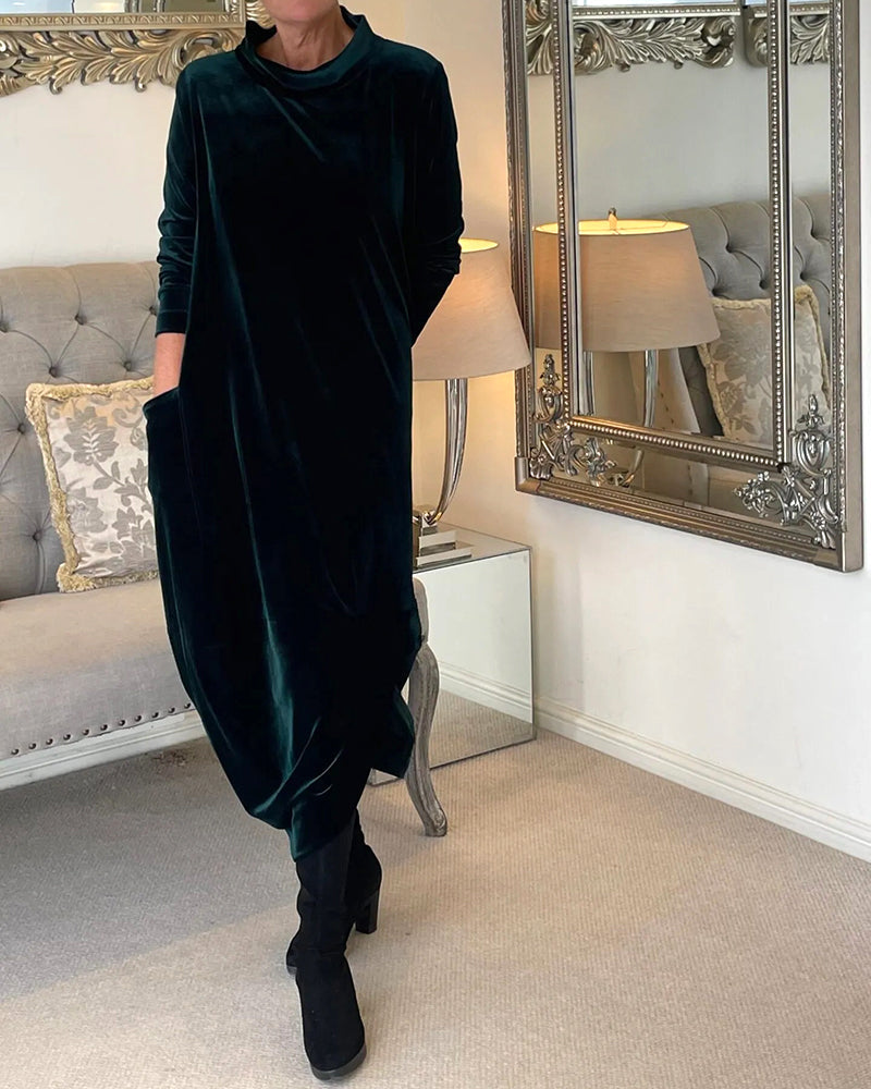 Rozy | Elegant and Modern Women's Dress with Practical Pockets for Perfect Style