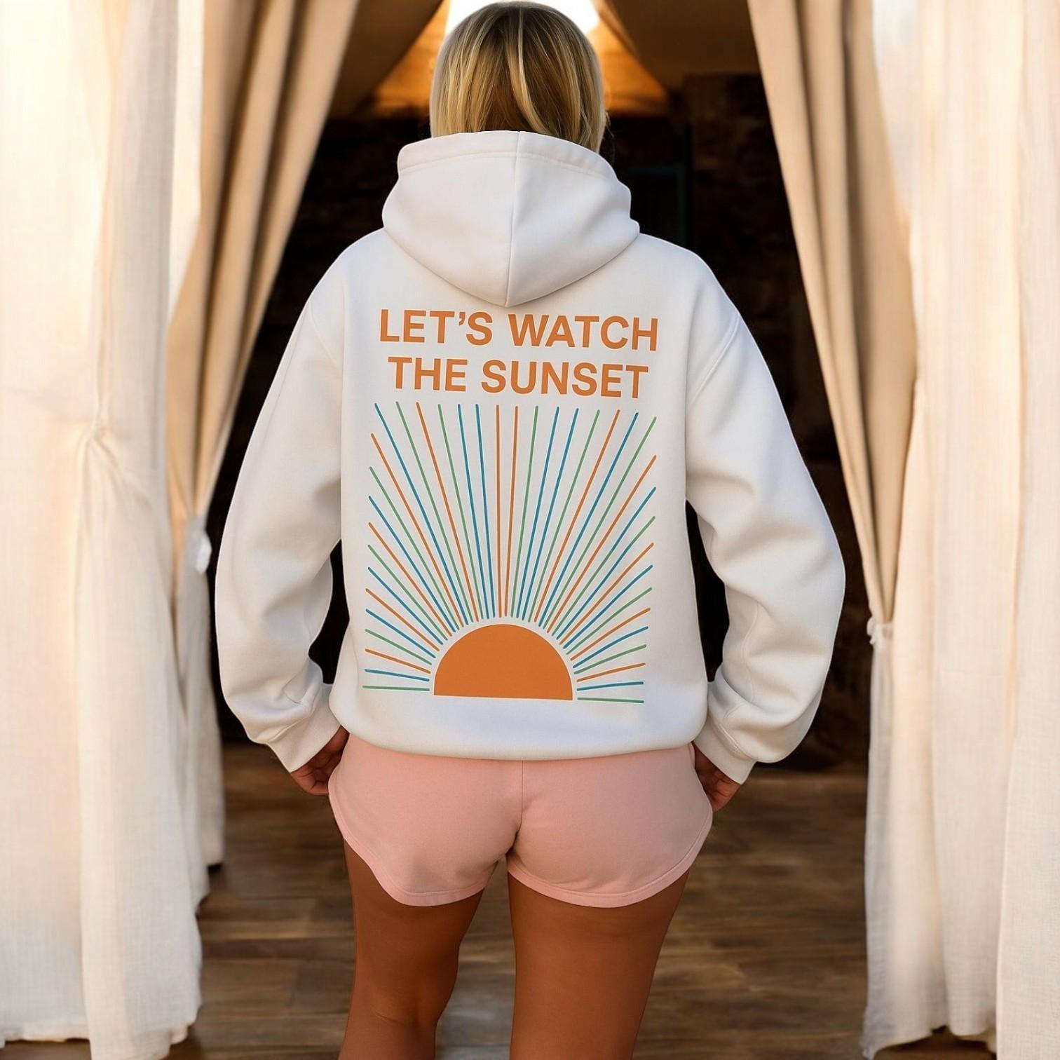Very Comfortable Evening Hooded Sweatshirt β The Perfect Choice for Romantic and Cozy Evenings