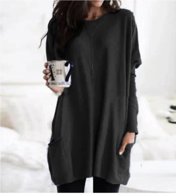 Alkinar Women's Comfortable Sweatshirt with Long Sleeves β Perfect for Any Occasion