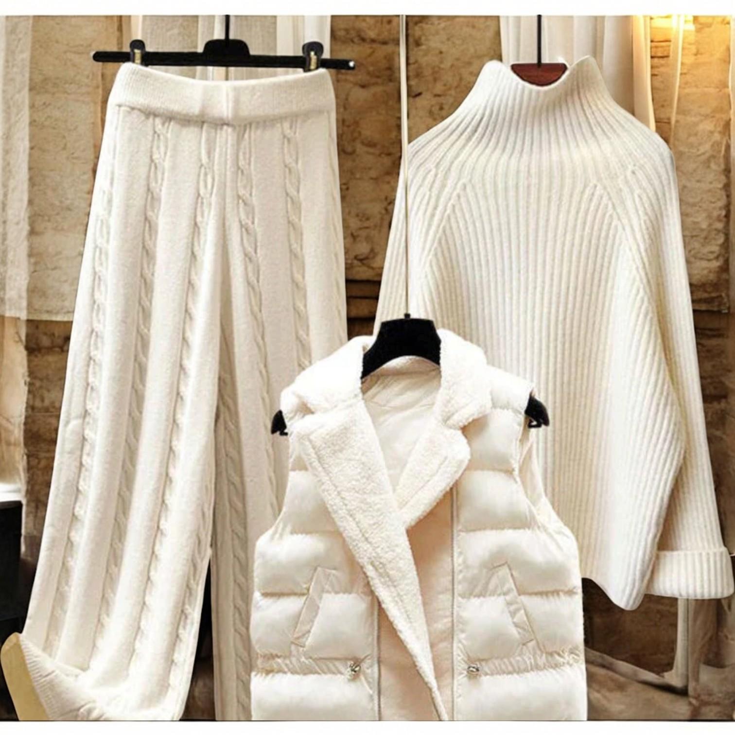 Bela - Comfortable and Fun Knitted Set for a Perfect Day