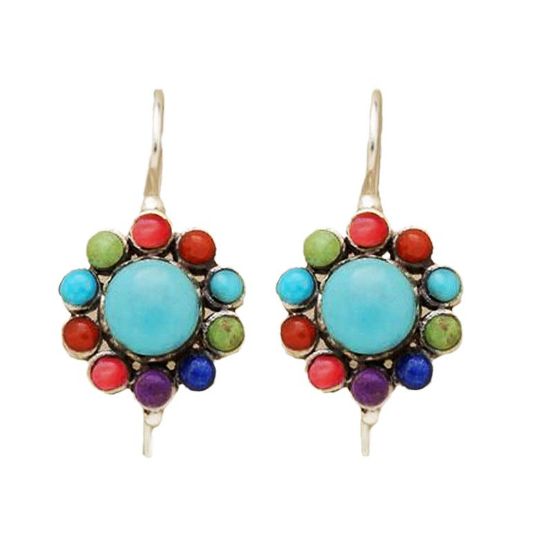 Davina – Stunning turquoise earrings in various colors to complete your look