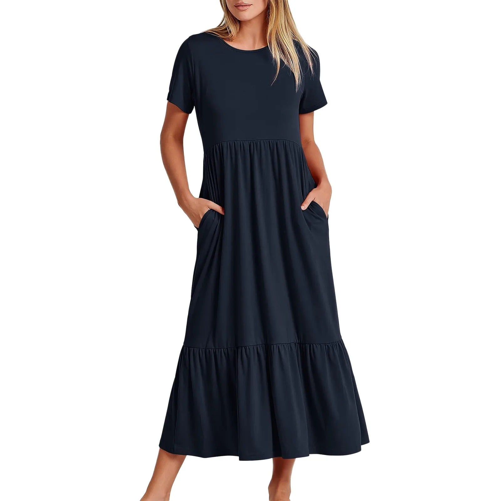 Lara Damin Women's Fashionable Summer Dress with Loose and Comfortable Design