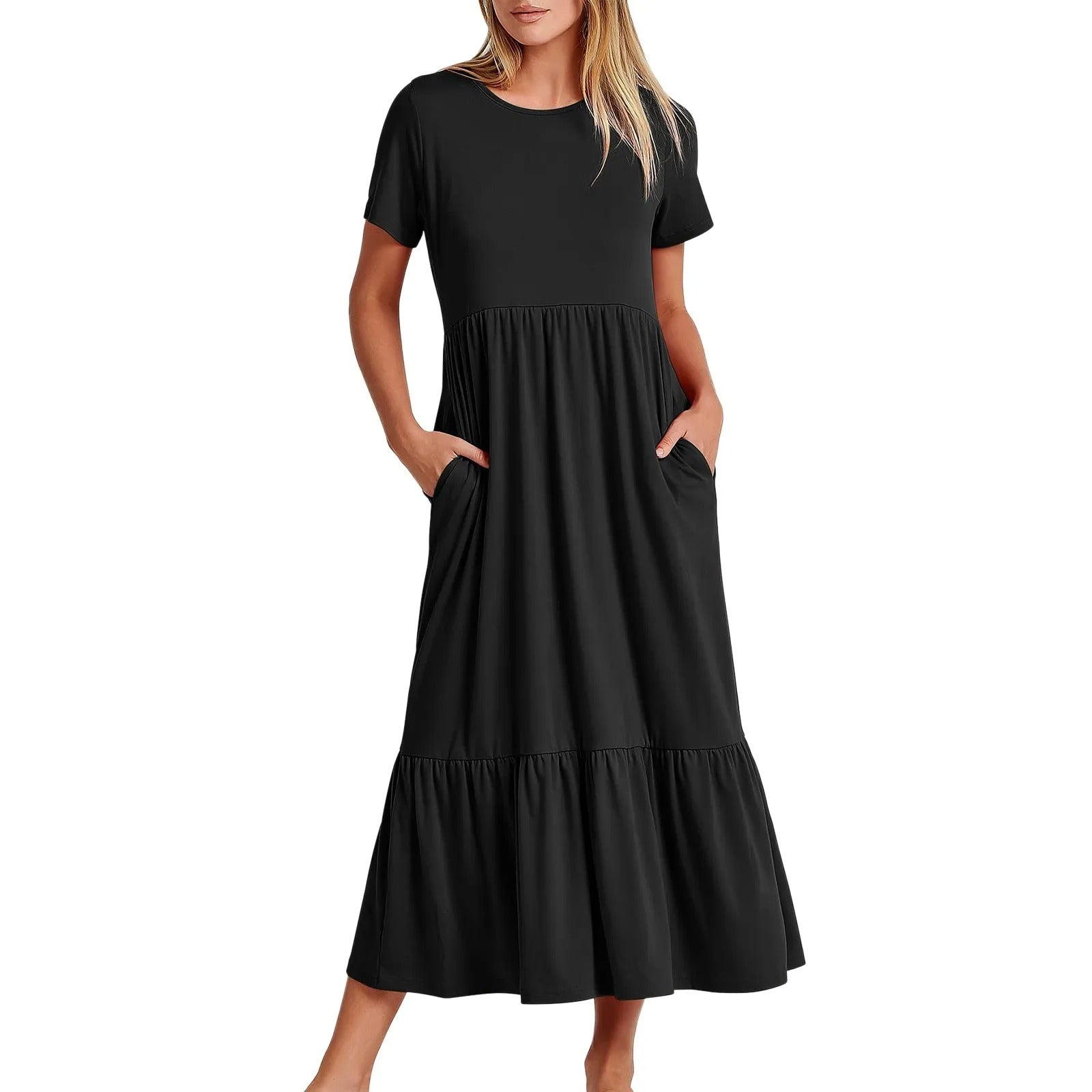 Lara Damin Women's Fashionable Summer Dress with Loose and Comfortable Design