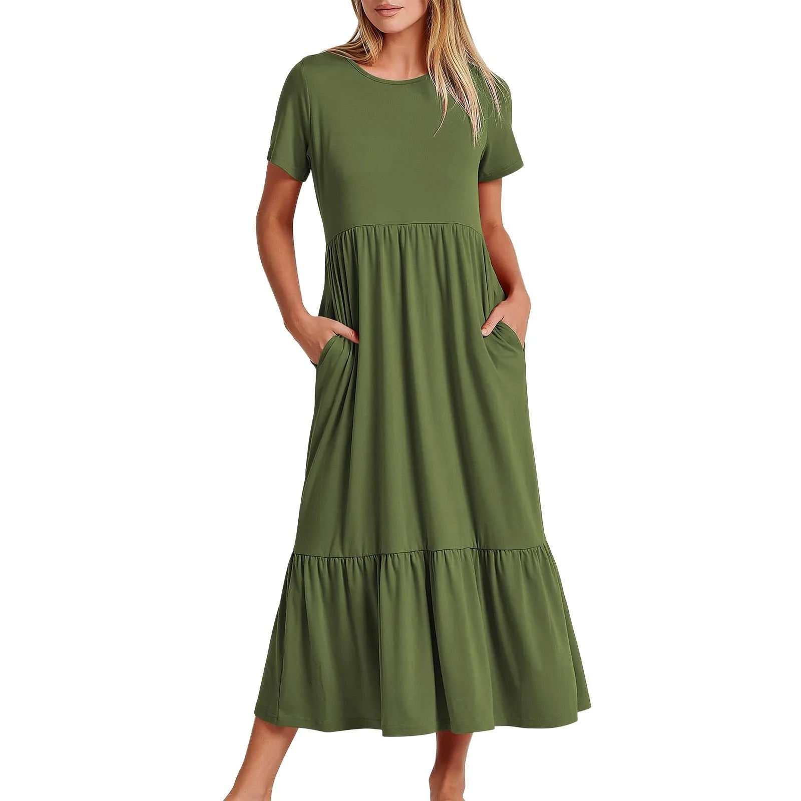 Lara Damin Women's Fashionable Summer Dress with Loose and Comfortable Design