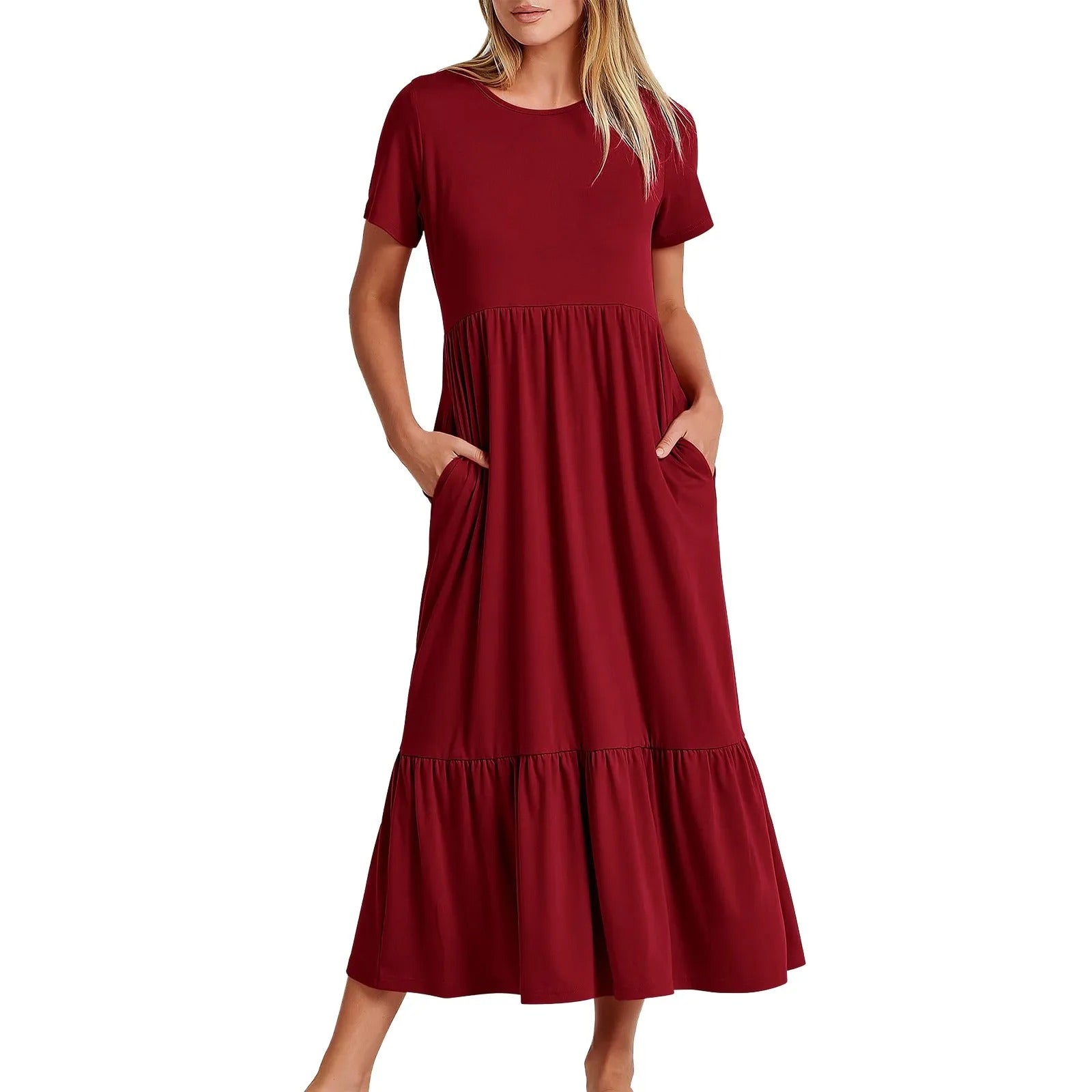 Lara Damin Women's Fashionable Summer Dress with Loose and Comfortable Design