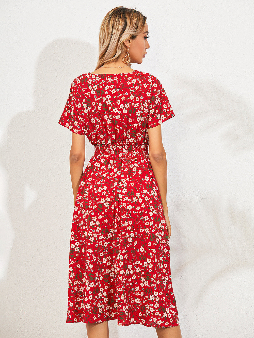 GipFltreds | Stunning Summer Dress with Floral Prints for Events and Everyday Wear