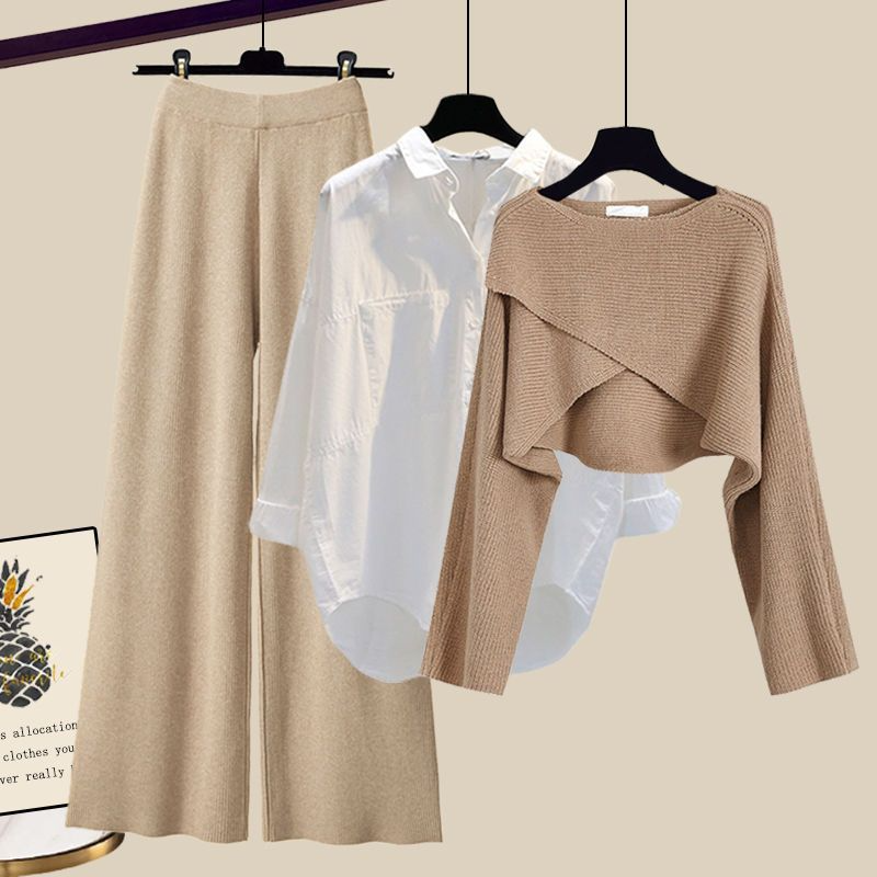 Jane - Stylish Light Three-Piece Set with Long Sleeves