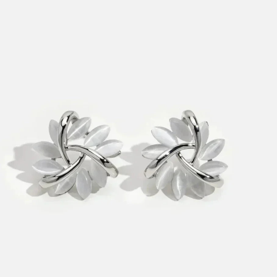 Elegant and Stunning Rectangular Cartilage Hoop Earrings in Gold Plating