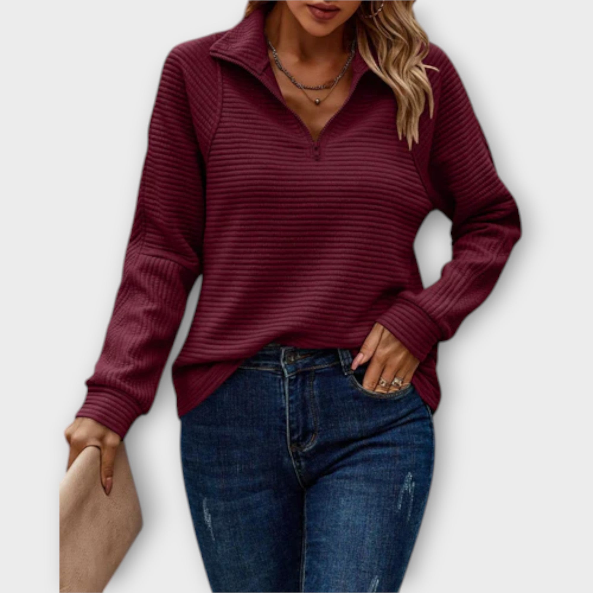 Christa | Elegant and Comfortable Sweater with an Especially Warm Look