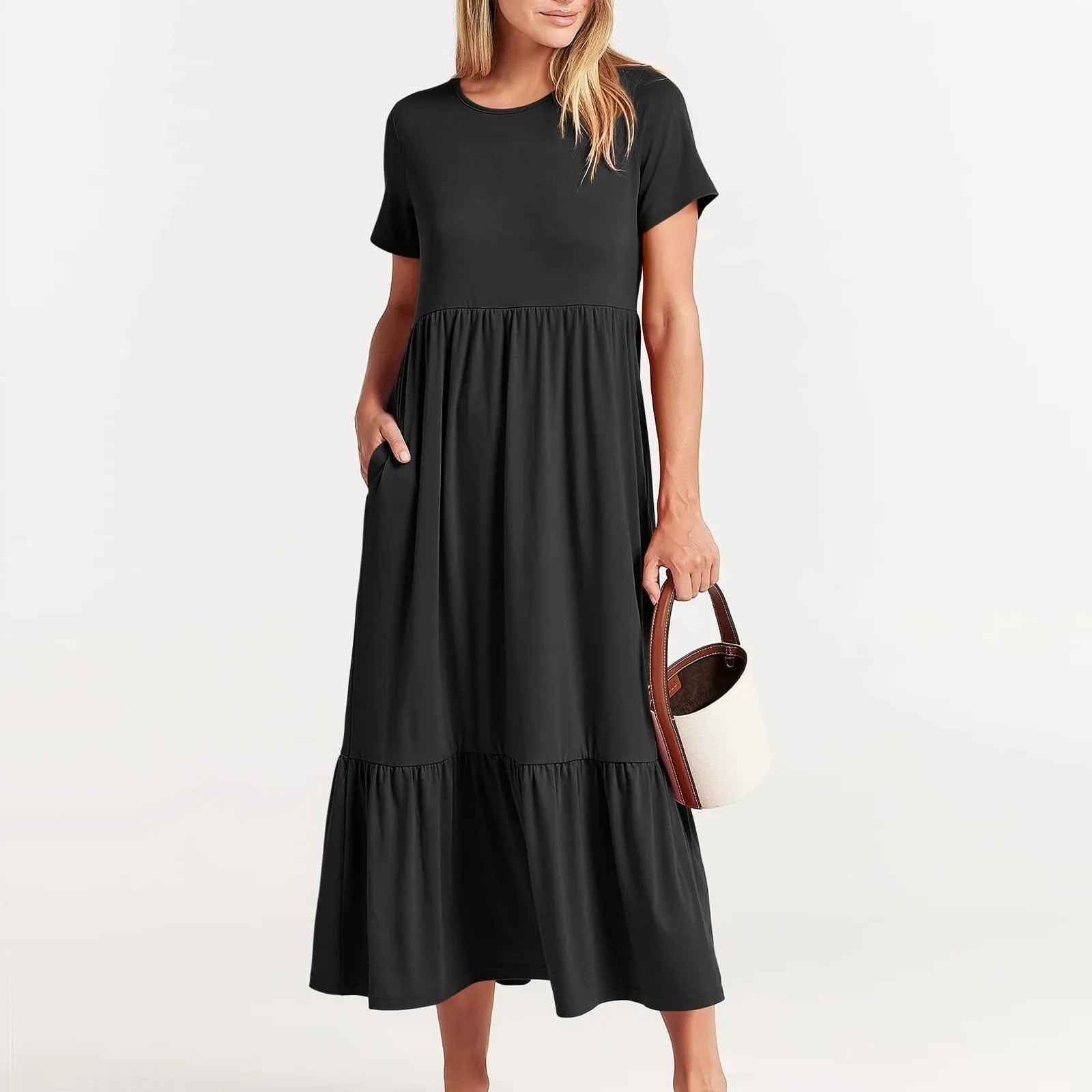 Lara Damin Women's Fashionable Summer Dress with Loose and Comfortable Design