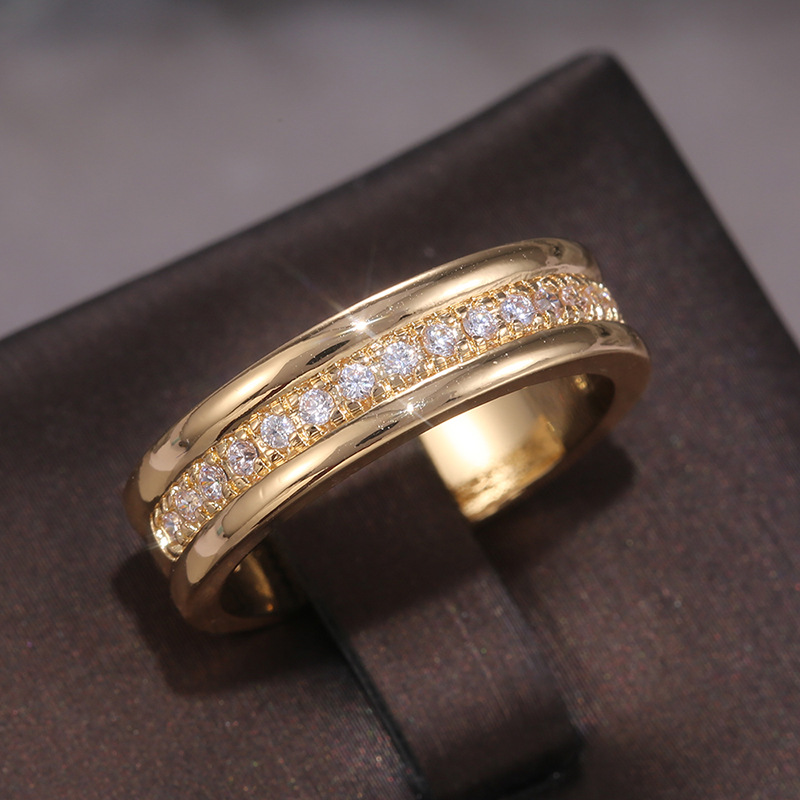 Merlot β Elegant Designer Ring with Double Zirconia for a Expression of Elegance