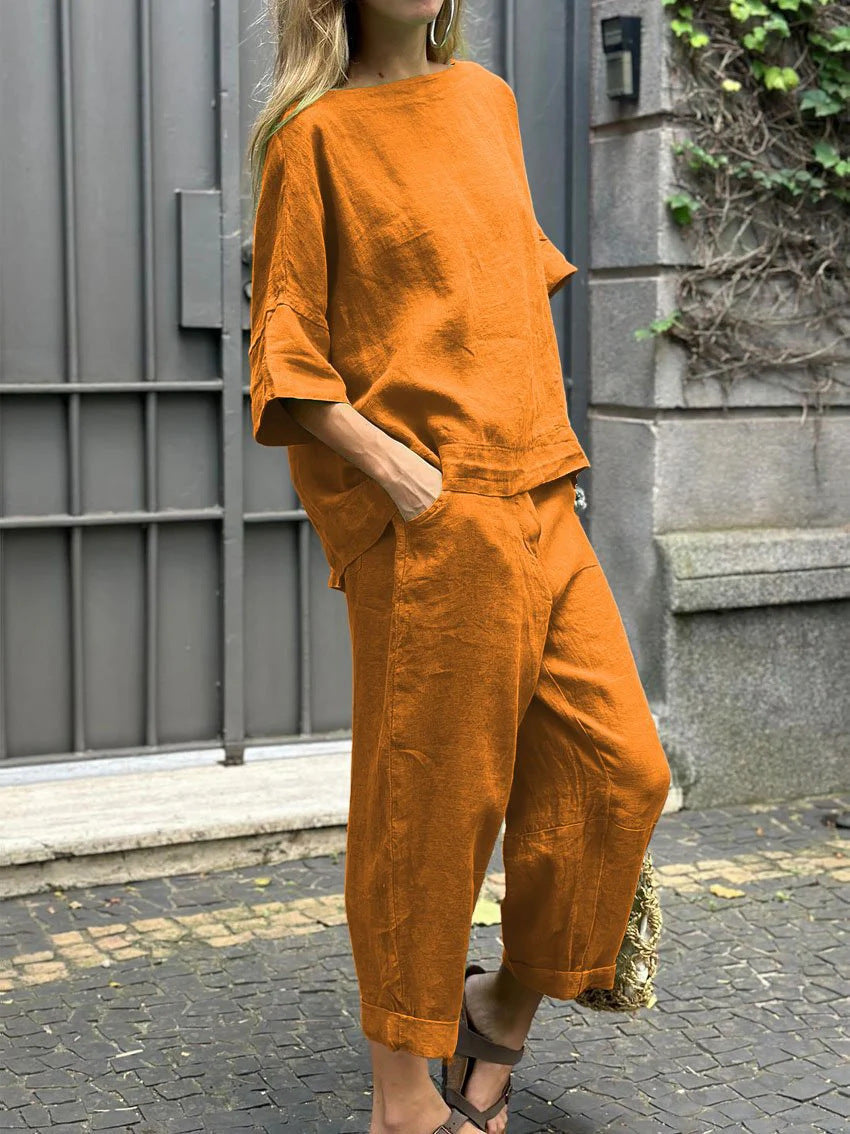 Mima - Soft and High-Quality Cotton and Linen Cloth Set