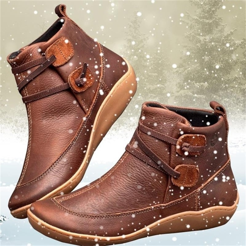 Elegant orthopedics shoes for women for fall and winter cold, smooth and comfortable to wear - Chrissy