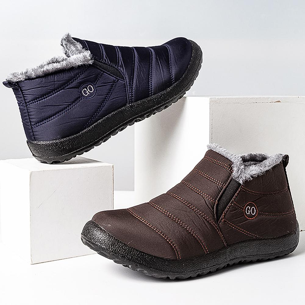 Winter orthopedic shoes made of durable waterproof cotton fabrics for maximum comfort and perfect protection