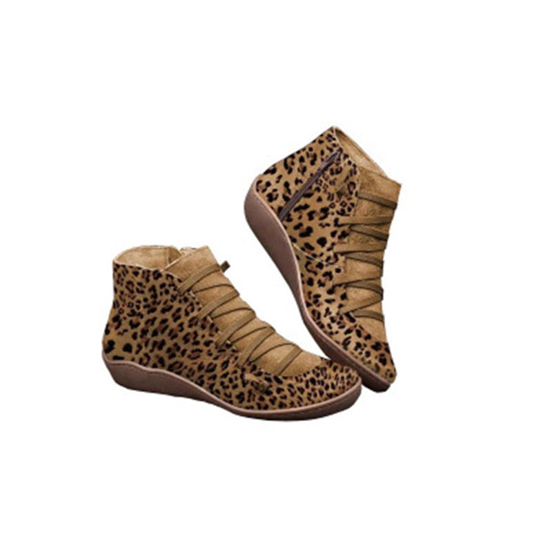 Winter Orthopedic Women's Shoes with Animal Print - Unmatched Comfort and Unique Style