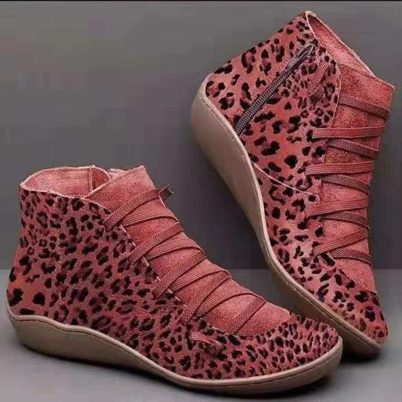 Winter Orthopedic Women's Shoes with Animal Print - Unmatched Comfort and Unique Style