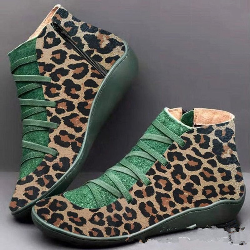 Winter Orthopedic Women's Shoes with Animal Print - Unmatched Comfort and Unique Style