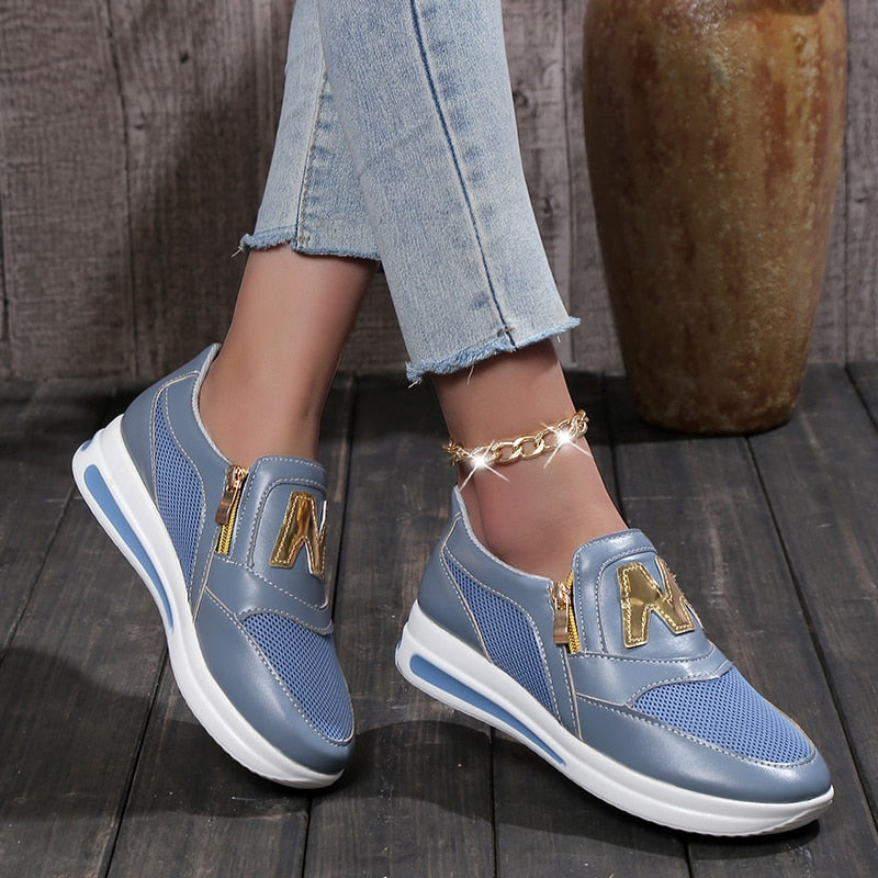 Elegant orthopedic women's shoes with stable heel - Myru