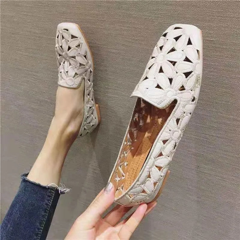 Summer Orthopedic Women's Shoes with Square Toe - Perfect Blend of Comfort and Style Guaranteed by Umita