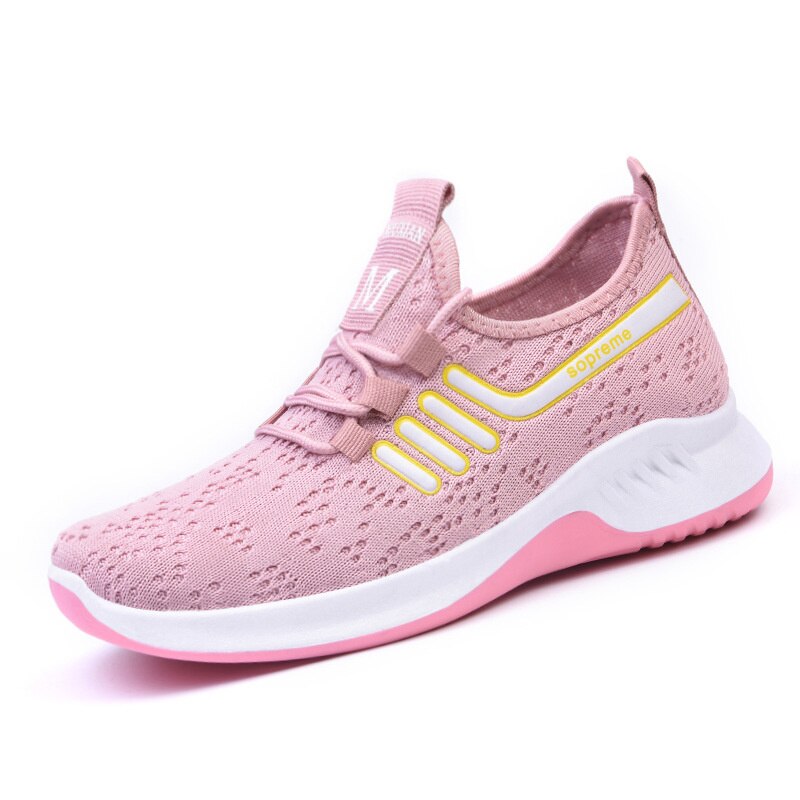 Women's Athletic Orthopedic Shoes with Lace-up Fabric - Perfect Comfort and Excellent Performance for Daily Routine