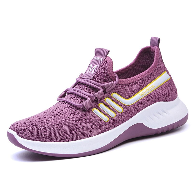 Women's Athletic Orthopedic Shoes with Lace-up Fabric - Perfect Comfort and Excellent Performance for Daily Routine