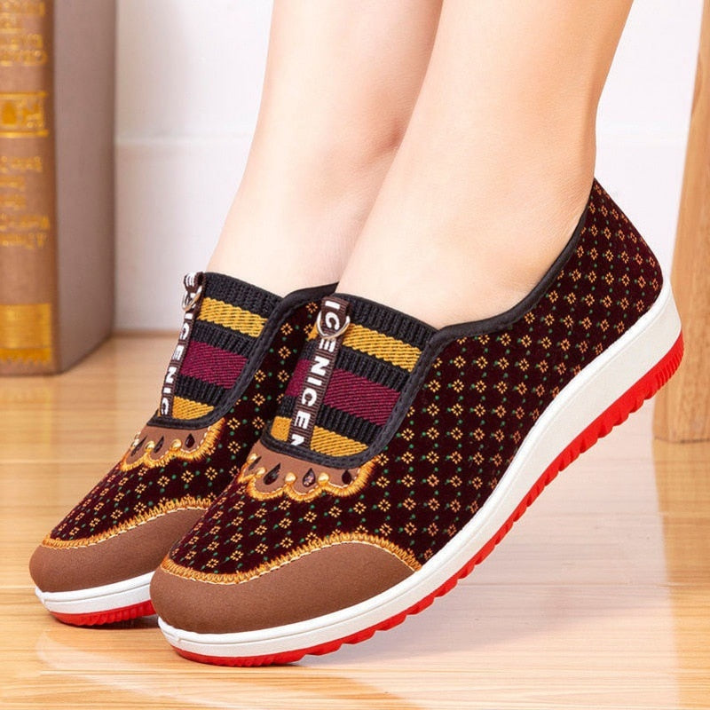 Nice orthopedic comfortable and elegant walking shoes for your day of activity