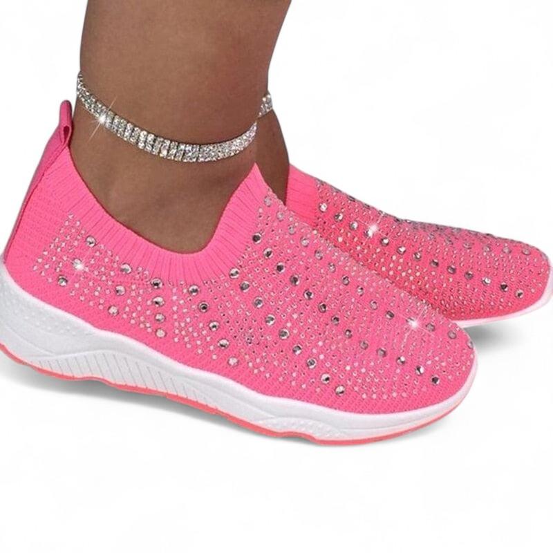 Comfortable and stylish orthopedic shoes for women, suitable for daily wear, non-patterned