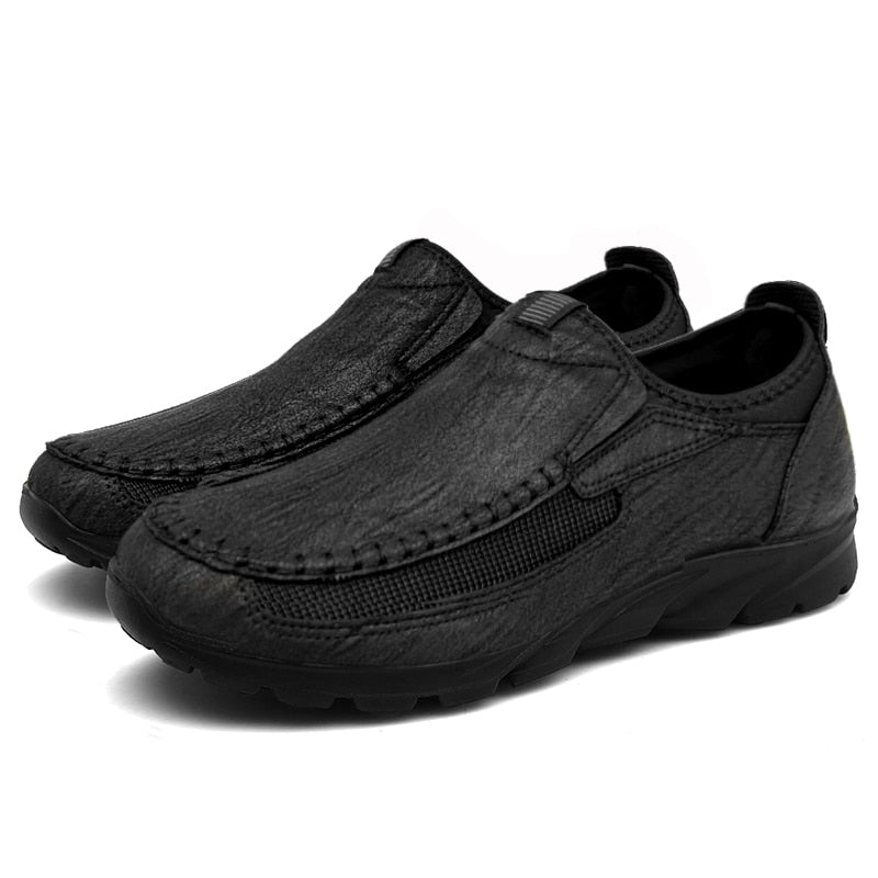 Orthopedic men's comfortable shoes - perfect support and lightness feel all day long