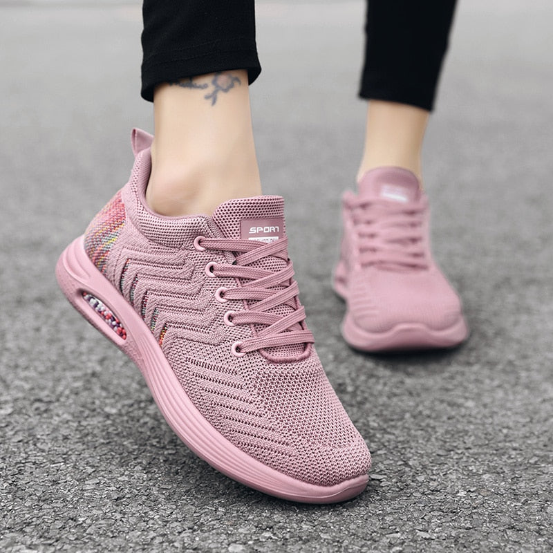 Women's Orthopedic Sports Shoes with Modern and Fashionable Platform - Almaz