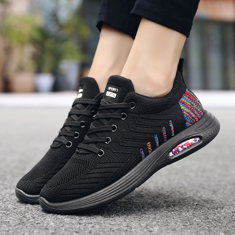 Women's Orthopedic Sports Shoes with Modern and Fashionable Platform - Almaz