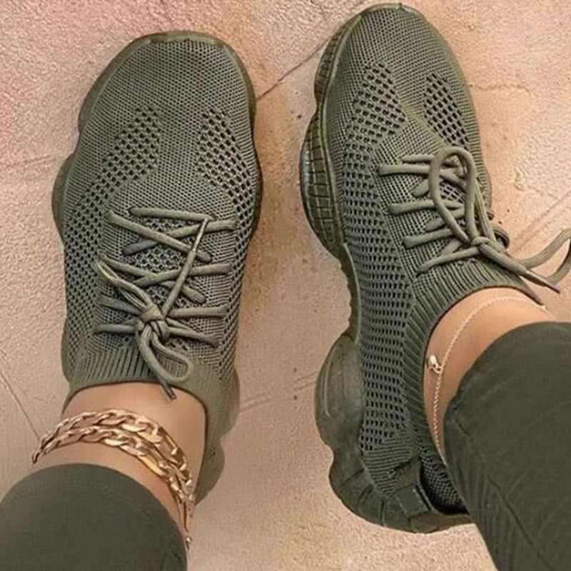 Women's Orthopedic Outdoor Sneakers with Laces β Comfortable and Stylish with Tracy