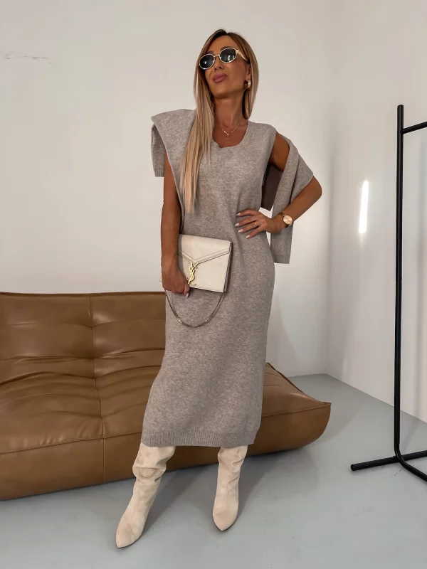Nicole - Elegant Warm Knitted Set for Fall and Winter