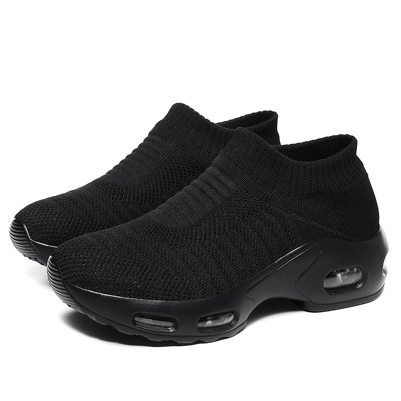 Women's orthopedic tote with platform no laces - maximum comfort and elegant style