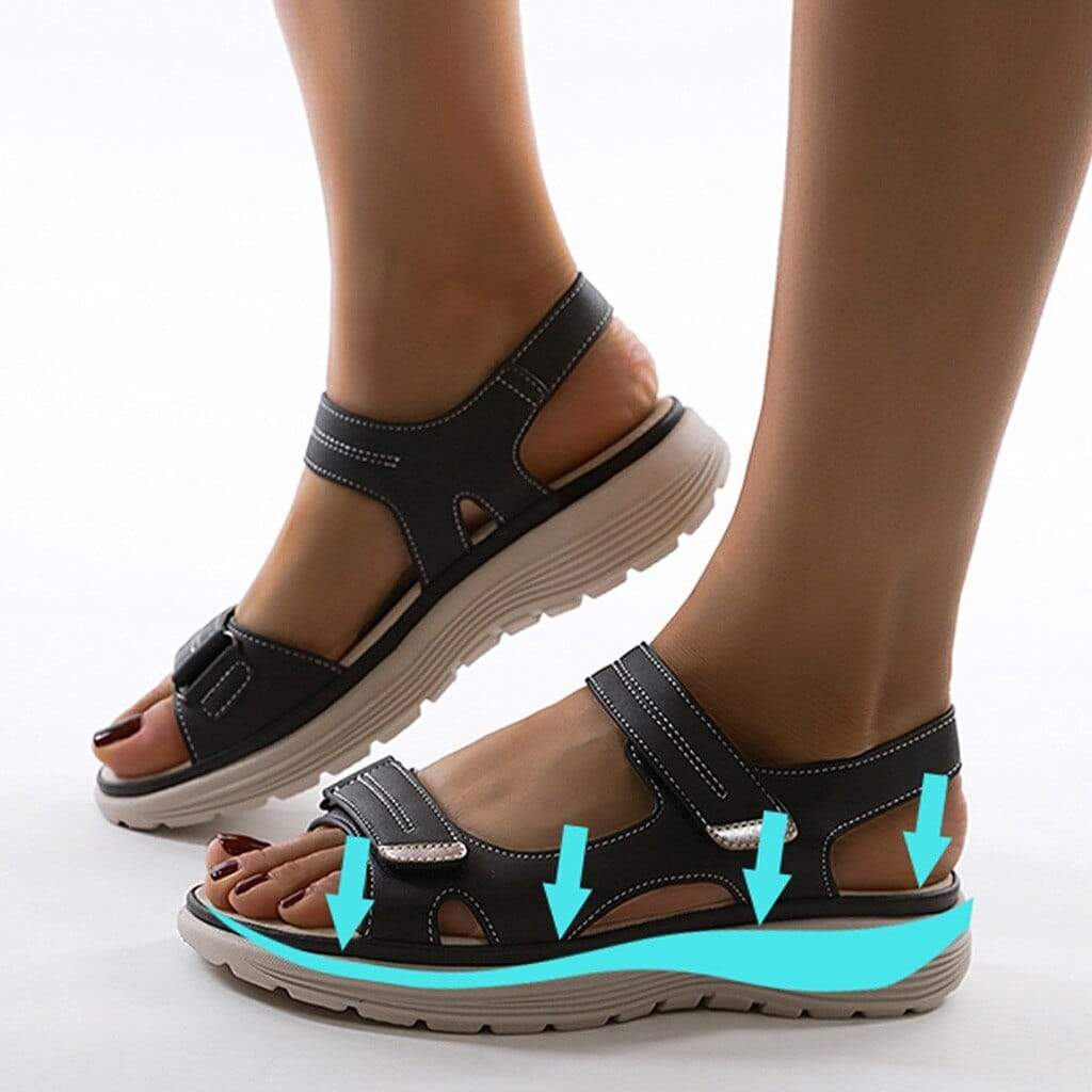Comfortable Orthopedic Sandals for Women with Adjustable Straps for Perfect Fit and Daily Comfort
